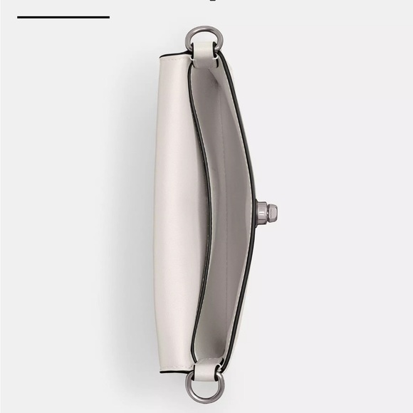 Coach 1964 Fringe Bag Shoulder Crossbody Purse Chalk New NWT - Picture 10 of 12